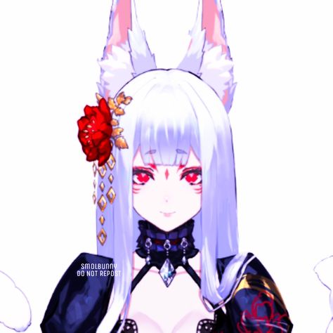 Nijisanji EN 3rd Wave ETHYRIA Icon ❌DO NOT REPOST❌ Nina Kosaka New Outfit, Nina Kosaka, Fox Anime, Miss You Mom, Nine Tailed Fox, Fox Art, Character Design, Fan Art, Anime