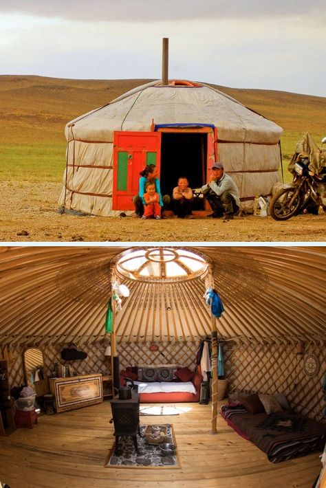 Yurt Interior, Backpacking For Beginners, Mongolian Yurt, Yurt Home, Yurt Living, Yurt Tent, Landscape Photography Tips, Architecture Art Design, Be Dangerous