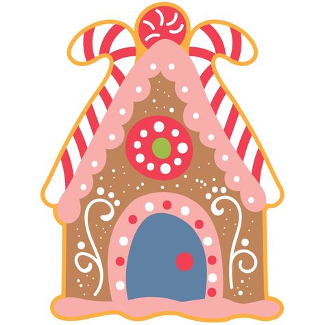 Features: Thick, high-grade vinyl resists tears, rips & fading. Reusable design is safe for walls. Sticks to most smooth surfaces. Details: Indoor use. No tape or tacks required. Made in USA. | Christmas: Gingerbread House Icon - Removable Adhesive Decal Giant Icon (38"W x 51"H) by Fathead | Vinyl Ginger Bread House Cartoon, Ginger Bread House Paintings, Gingerbread House Window Painting, Gingerbread House Cartoon, Gingerbread House Bulletin Board, Gingerbread House Windows, Gingerbread House Art, Gingerbread House Svg, Candy Village