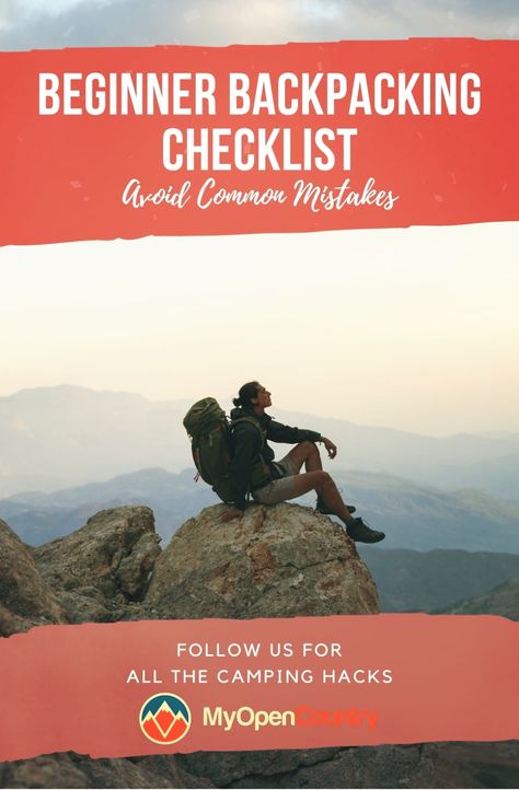 Planning your first backpacking trip? Avoid common beginner mistakes with our comprehensive checklist. From gear tips to essential safety advice, this guide will help you plan a successful and enjoyable trip. Hit the trail with confidence and be prepared for anything! | Learn more about Backpacking Gear Ultralight Hiking Gear, Beginner Backpacking, Trekking Equipment, Hiking Packing List, Backpacking For Beginners, Minimalist Camping, Backpacking Checklist, Backpacking Essentials, Ultralight Hiking