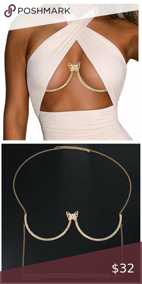 Rhinestone Chest Bracket Bra Chain Sexy Bikini Color3 Chest Bracket, Bra Chain, Crystal Bra, Rhinestone Bra, Chain Bra, Hd Phone Wallpapers, Waist Chain, Shape Design, Phone Wallpapers