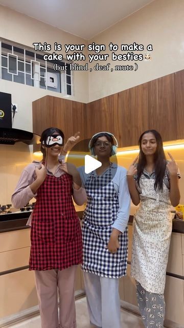 Cooking Challenge With Friends, Blind Deaf Mute Challenge, Date Ideas Friends, Friends Date Ideas, Friends Date, Bestie Stuff, Cake Cooking, Cooking Challenge, Friends Cake