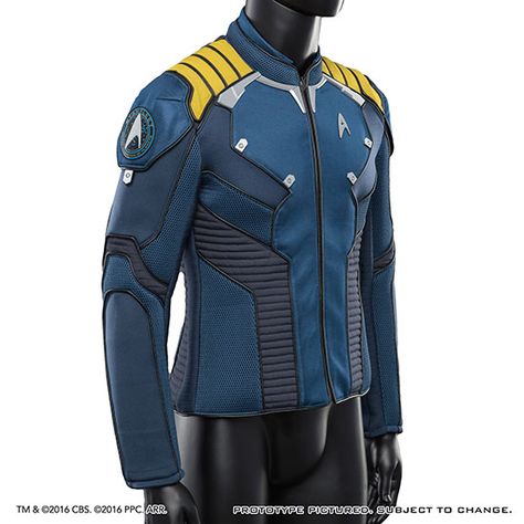 Space Uniform, Star Trek Uniforms, Star Trek Captains, Star Trek Beyond, Space Fashion, Star Trek Cosplay, Blue Leather Jacket, Captain Kirk, Star Trek Universe