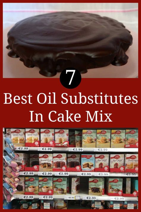 7 Best Substitute For Vegetable Oil In Cake Mix Ideas – Quick and easy alternatives and substitutes for vegetable oils so you can bake anyway and enjoy a perfectly moist cake. Substitute Vegetable Oil Baking, Substitute For Vegetable Oil, Vegetable Oil Substitute, Cheap Desserts, Box Cake Recipes, Red Birthday Cakes, Oil Substitute, Sugar Free Cake, Baking Substitutes