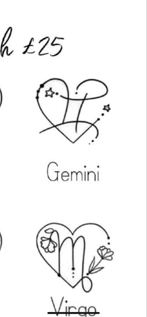 Virgo Finger Tattoo, Star Sign Hand Tattoos, Virgo Tattoo On Finger, Star Sign Finger Tattoo, Gemini Finger Tattoos For Women, Zodiac Finger Tattoo, Gemini Finger Tattoo, Virgo Symbol, Virgo Constellation