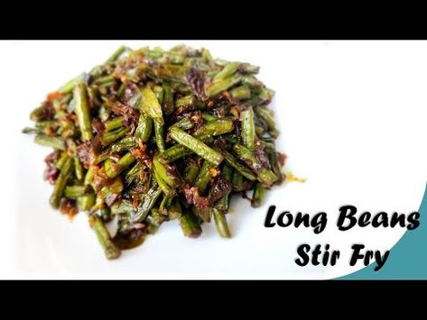 Long Beans Stir Fry recipe/Snake beans stir fry Indian style/Asparagus beans recipe/ Garden to Plate - YouTube Snake Beans, Beans Stir Fry, Long Beans, Asparagus Beans, Long Bean, Stir Fry Recipe, Beans Recipe, Stir Fry Recipes, Bean Recipes