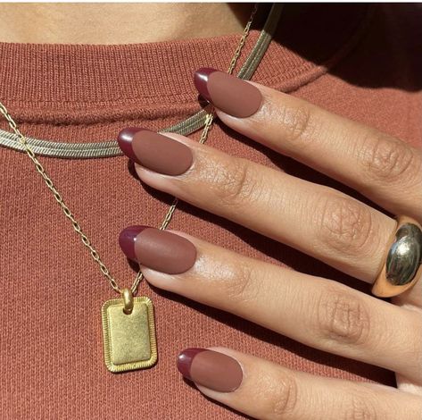 China Glaze Nail Polish, December Nails, Fall Nail Trends, Trendy Nail Design, Fall Nail Art, Brown Nails, Christmas Nail Designs, Fall Nail Designs, Perfect Nails