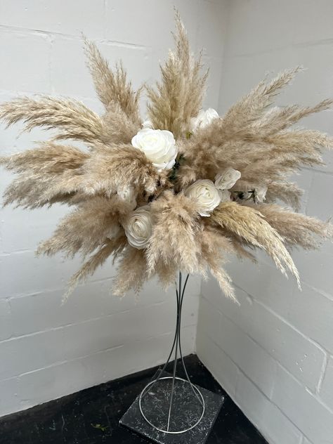 Pampas Wedding Centrepiece Table Wedding Centrepiece Pampas - Etsy Wedding Table Decorations Pampas, Pampas Grass Centerpiece Table Settings, Pampas Table Decor, Wedding Pampas Decor, Pampas Centerpieces Wedding, Pampas Centerpieces, Pampas Centerpiece, Dry Pampas, Pampas Flower