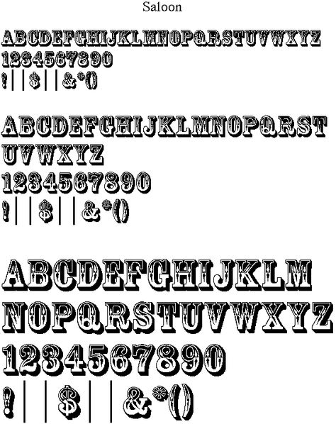 Saloon font - Google Search Saloon Font, Ink Patterns, Z Tattoo, Western Font, Modern Western, Creative Lettering, A Font, Cricut Machine, She Shed