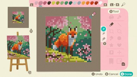 Animal Crossing Fox Design, Acnh Quilt Pattern Grid, Animal Crossing Painting Code, Animal Crossing Custom Design Patterns Grid, Acnh Design Pixel, Animal Crossing Custom Design Grid, Acnh Polishing Effect, Animal Crossing Flag Designs Grid Easy, Acnh Design Tutorial