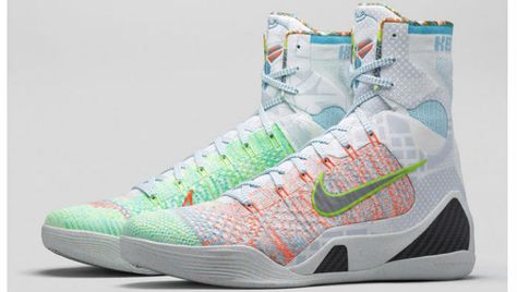 Nike unveils today one of their highly anticipated releases from 2015 with their "What The" silhouette. Kobe 9, Sneak Attack, Kobe Shoes, Lebron Shoes, Jordan Shoes Retro, Limited Edition Shoes, Nike Shoes Outlet, Cheap Nikes, Shoes Outlet