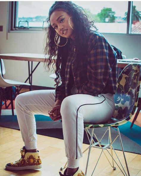 Cymphonique Miller Cymphonique Miller, Thug Angel, Anne Mcclain, China Anne Mcclain, China Anne, Angel Baby, Aesthetic Ideas, Dope Fashion, Teenager Outfits