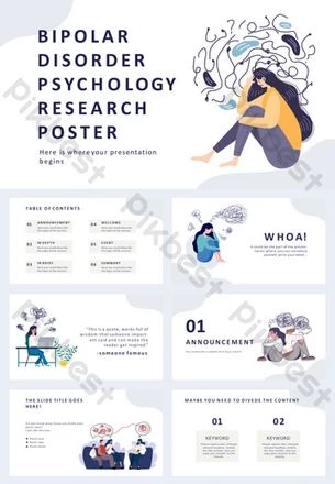 research presentation bipolar disorder psychology Powerpoint Psychology, Psychology Presentation, Research Presentation, Research Poster, Psychology Major, Powerpoint Design Templates, Word Templates, Pptx Templates, Money Sign