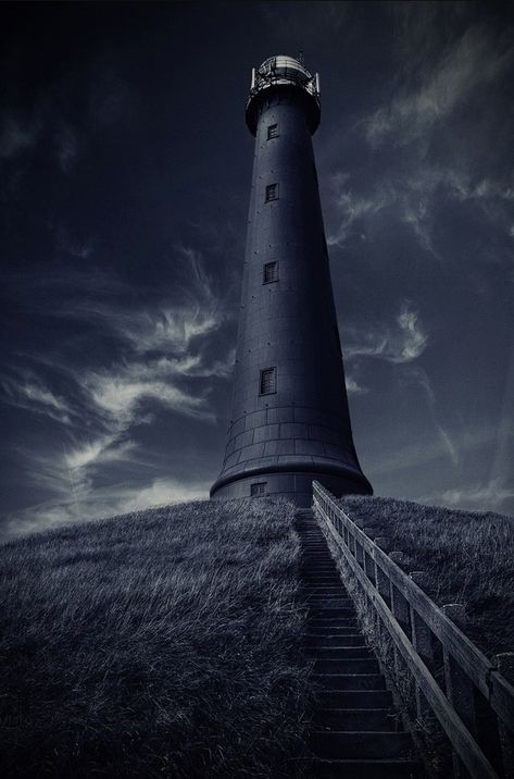 Lighthouse by Jeroen Oosterhof Creepy Lighthouse, Life Design, Cn Tower, Worlds Largest, Lighthouse, Photo Gallery, Beautiful Places, Photo Galleries, Around The Worlds