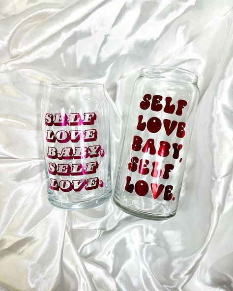 Alexandra | Wilmot By Design on Instagram: “Self love club collection coming soon, get yourselves ready for the GALentine’s collection of your dreams. 💕❤️ • • • • • #selflove…” Valentines Gift For Coworkers Diy, Simple Valentines Gifts, Starbucks Cup Art, Coffee Valentines, Quilted Gifts, Quick Gifts, Custom Cups, Jar Diy, Valentines Day Gifts For Her