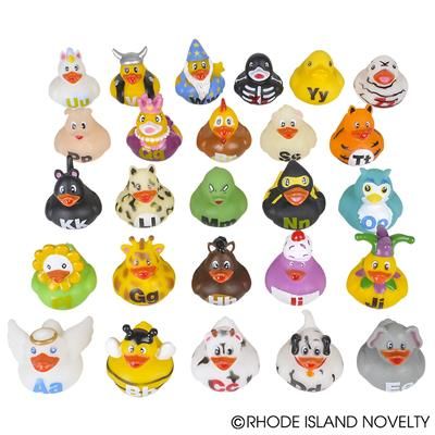 http://www.rinovelty.com/ProductDetail/RDALPHA_2--ALPHABET-RUBBER-DUCKIES--26PC-UN- Pool Party Favors, Kids Party Favors, Rubber Duckies, Duck Toy, Baby Bath Toys, Rubber Ducks, Unicorn Toys, Rubber Ducky, Bath Toys