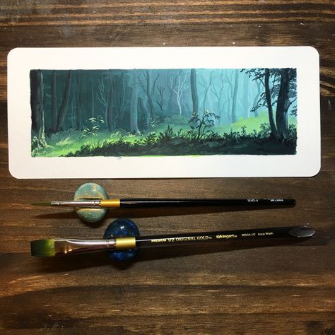 Gouache Landscapes | Domestika Ruth Wilshaw, Nature Sketch, Painting Courses, Color Dream, Watercolor Tutorials, Sketch Artist, Gouache Art, Types Of Painting, Watercolour Tutorials