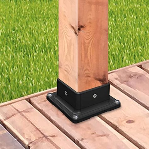 Wood Posts Front Porch, Porch Post Wraps, Porch Column Wraps, Sas Entree, Easy Deck, Column Wraps, Grill Light, Rod Iron, Porch Columns