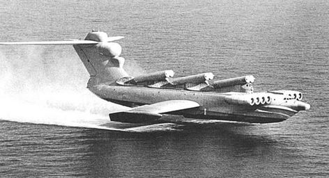 Russia's Caspian Sea Monster-Lun Ekranoplan Aircraft Sea Plane, Ground Effects, Caspian Sea, Experimental Aircraft, Flying Boat, Sea Monsters, Military Aircraft, Concept Cars, Military Vehicles