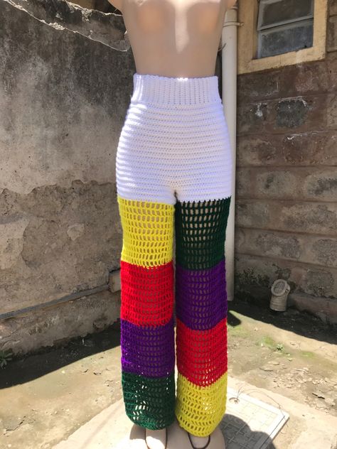 Crochet Pants, Trend Setter, Mesh, Trousers, Pants, Crochet