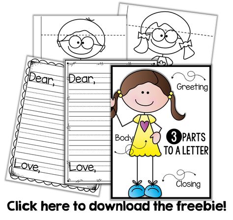 Friendly Letter Writing {a freebie} Write The 1st Letter Of The Picture, How To Write A Friendly Letter, See The Picture And Write First Letter, Writing A Friendly Letter 2nd Grade, Informal Letter Writing For Kids, Parts Of A Letter, Friday Letters, Informal Letter, Letter Writing For Kids