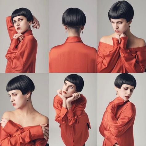 Micro Bob, Shaved Bob, Wedge Haircut, Bowl Haircuts, Shaved Nape, Bob With Bangs, Short Hair Haircuts, Short Bob Hairstyles, Boy Hairstyles