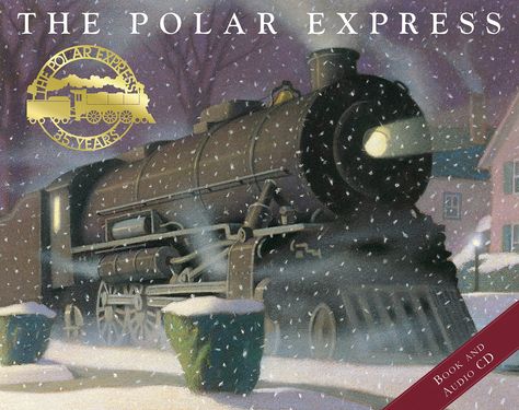 The Polar Express by Chris Van Allsburg in honor of Christmas 2020. Polar Express Book, Chris Van Allsburg, The Polar Express, Liam Neeson, Polar Express, Book Of The Month, Book Projects, Science Fiction Fantasy, Christmas 2020