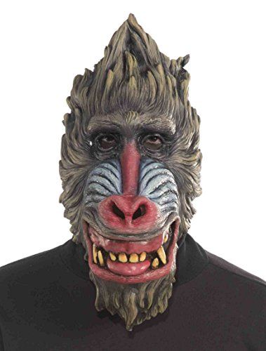 Forum Novelties Men's Deluxe Latex Baboon Mask, Multi, One Size Best Halloween Costumes & Dresses USA Villain Mask, Halloween Club, Costumes Dresses, Best Halloween Costumes, Discount Ideas, Trendy Halloween, Masks Masquerade, Dress Halloween Costume, Usa Dresses