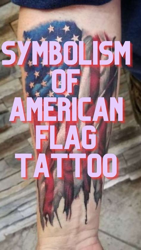 we’ll dive into the world of American flag tattoos and explore some creative ideas to inspire your next piece. American Flag Tattoo #AmericanFlagTattoo American Flag Tattoos For Women, American Flaf, America Flag Tattoo, American Flag Forearm Tattoo, American Flag Sleeve Tattoo, American Flag Tattoos, Inside Of Arm Tattoo, Rag Flag, Folded Flag