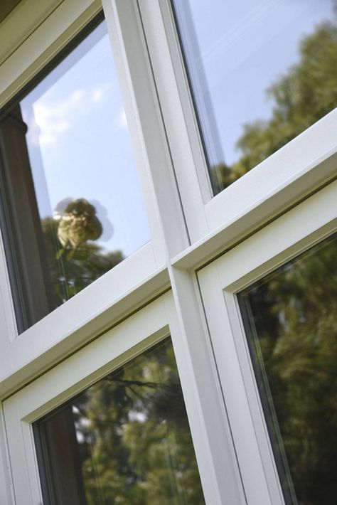 Beautiful, modern and traditional windows - Flush casement timber windows, all made to measure using engineered timber and top performance double glazing. Timber Window Reveal, Timber Window Frames, Flush Casement Windows, Window Structure, Window Designs, Traditional Windows, Timber Windows, Casement Windows, Picture Windows