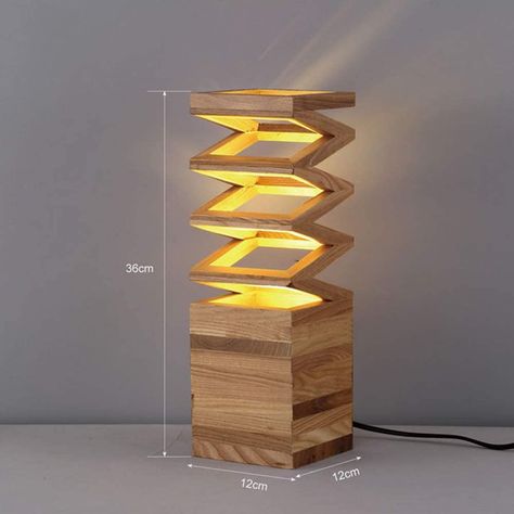 35 Beautiful  Handmade Wooden Lamp Design Ideas You’ll Want To DIY Immediately - Engineering Discoveries Wood Floor Lamps Living Room, Spring Lamp, Wooden Lamps Design, Wood Lamp Design, Wooden Table Lamps, Wood Floor Lamp, Floor Lamps Living Room, Table Lamp Wood, Solid Wood Table