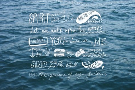 Hillsong Lyrics Wallpaper, Hillsong Quotes, Hillsong United Oceans, Hillsong Lyrics, Oceans Lyrics, Spirit Lead Me, Hillsong United, Lyrics Wallpaper, Joy Of The Lord