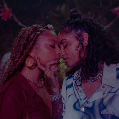 Kehlani And Kiana Lede, Black Wlw Aesthetic, Bi Aesthetic, Relationship Manifestation, Kiana Lede, Cutest Couples, Want A Girlfriend, Woman Loving Woman, Gay Aesthetic