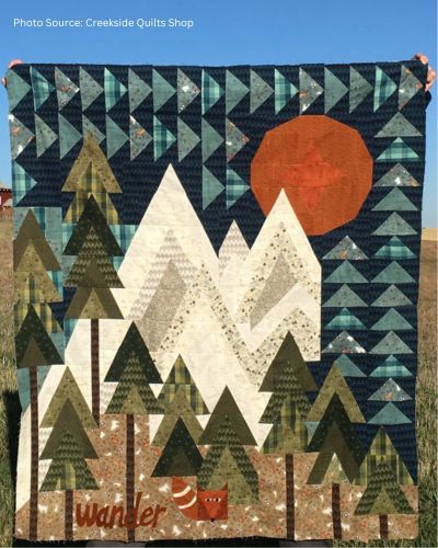 Quilts With Flowers, Flannel Quilt Patterns, Bird Brain Designs, Free Quilt Tutorials, Map Quilt, Sew Kind Of Wonderful, Mountain Quilts, Ruler Set, Flannel Quilts