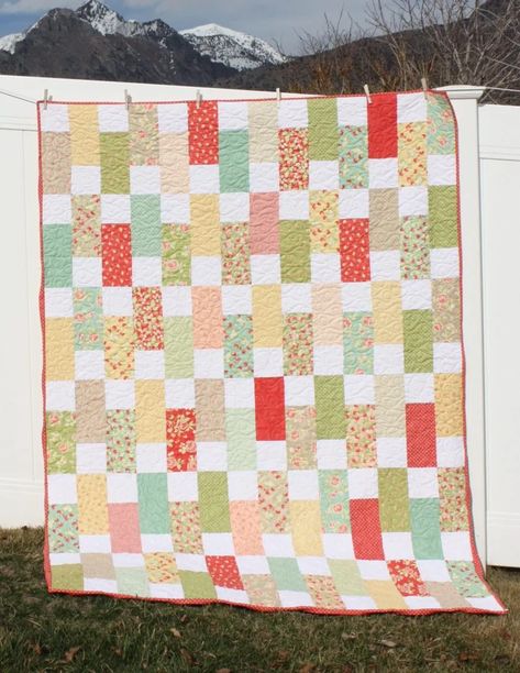 Precut Fabric Squares, Layer Cake Quilt Patterns, Free Quilt Tutorials, Boys Quilt Patterns, Diary Of A Quilter, Churn Dash Quilt, Amy Smart, Charm Pack Quilts, Quilt Layers