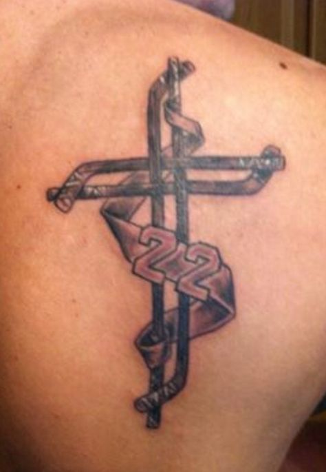 Hockey Tattoo, Stick Tattoo, Ancient Tattoo, Dream Catcher Tattoo, Arm Band Tattoo, Dad Tattoos, Lace Tattoo, Celtic Tattoos, Memorial Tattoos