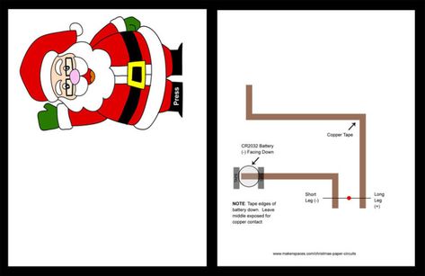 8 Paper Circuit Projects For Christmas For Christmas - Makerspaces.com Magnet Science Project, Paper Circuits Projects, Paper Circuit, Architecture Workshop, Makerspace Projects, Magnets Science, Paper Circuits, Holiday Science, Copper Tape