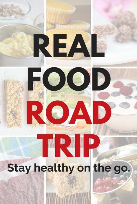 You don't have to buy packaged, processed junk food for your next road trip! Tons of real food ideas for car trips and beyond, super kid-friendly. Road Trip Meals Families, Healthy Travel Food Ideas Road Trips, Travel Food Ideas Road Trips, Travel Food Ideas, Healthy Travel Food, Utah Trip, Road Trip Food, Healthy Travel, Trim Healthy Mama