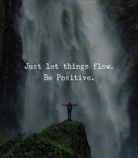 Let It Flow Quotes, Flow Quotes, Best Positive Quotes, Relationship Stuff, Star Quotes, Motivation Positive, Let It Flow, Nice Quotes, Psychology Quotes