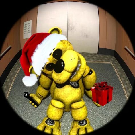 Fnaf Christmas, Five Night At Freddy, Freddy 2, Golden Freddy, Fnaf Book, Fnaf Freddy, Scott Cawthon, Fnaf Wallpapers, Fnaf 1