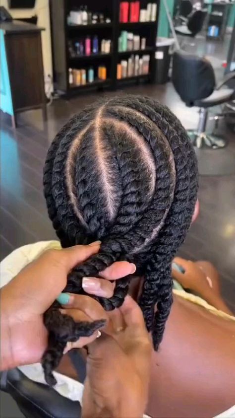 Cornrows Natural Hair, Flat Twist Hairstyles, Girl Goals, Twisted Hair, Braided Hairstyles For Black Women Cornrows, Natural Hair Stylists, Stile Hijab, Beautiful Black Hair, Protective Hairstyles For Natural Hair