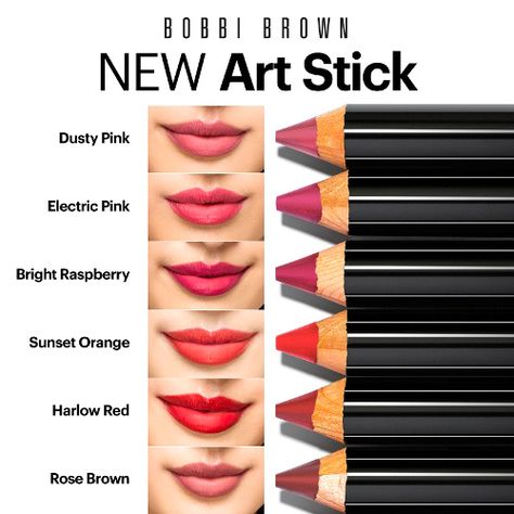 ArtStick_03 Bobbi Brown Art Stick, Bobbie Brown, Makeup 2017, Bobbi Brown Makeup, Brown Lipstick, Sunset Orange, Rosé Brown, Spring Makeup, Brown Art