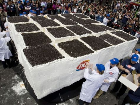 Largest Ice-Cream | Biggest Cake Ever Made In The World - Spluch ... spluchster.blogspot.com550 × 412Search by image Largest Ice-Cream | Biggest Cake Ever Made In The World World Biggest Cake, Big Ice Cream, Huge Cake, Log Cake, Big Cookie, Dairy Queen, Big Cakes, Big Meals, Banana Split