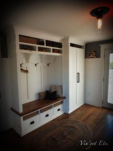 Mud Room And Pantry Combo, Ikea Fado, Vstupná Hala, Mudroom Closet, Laundry Room/mud Room, Mud Room Entry, Ikea Closet, Mudroom Laundry Room, Mudroom Design