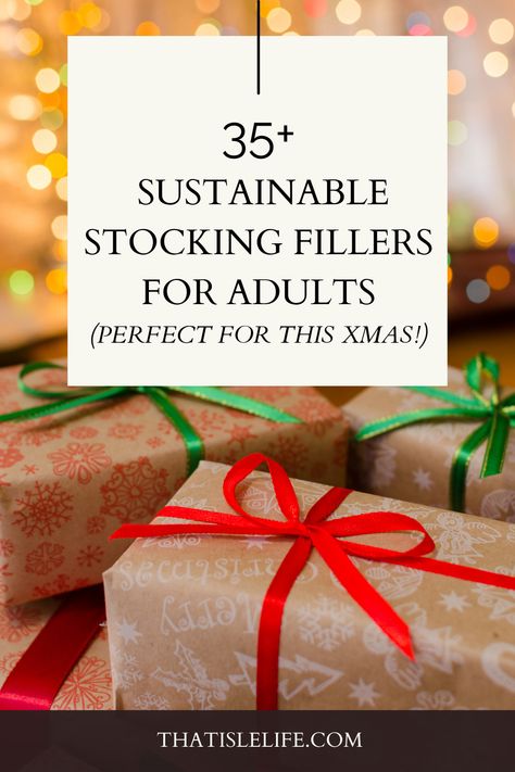 35+ Sustainable Stocking Fillers for Adults Stocking Fillers For Adults Uk, Practical Gifts For Adults, Diy Stocking Fillers, Cheap Stocking Fillers, Stocking Fillers For Adults, Stocking Stuffers For Adults, People Who Care, Gift Guide For Him, Stocking Fillers For Her