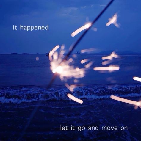 A lot of people can't  do it in one day, and sometimes it's  harder depending  on the topic of letting it go and moving on Image Bleu, Blue Hour, Aesthetic Pics, Cinematic Photography, Let It Go, Alam Yang Indah, Foto Inspiration, Move On, Blue Aesthetic