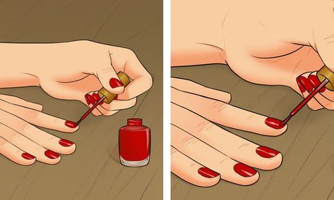 How to Make Nail Polish Last Longer (9 Tips) How To Make Nail Polish Last Longer, Make Nail Polish Last Longer, Manicured Hands, Sparkle Nail Polish, Nail Laquer, Paint Nails, Dark Nail Polish, Nail Polish Hacks, Long Lasting Nail Polish