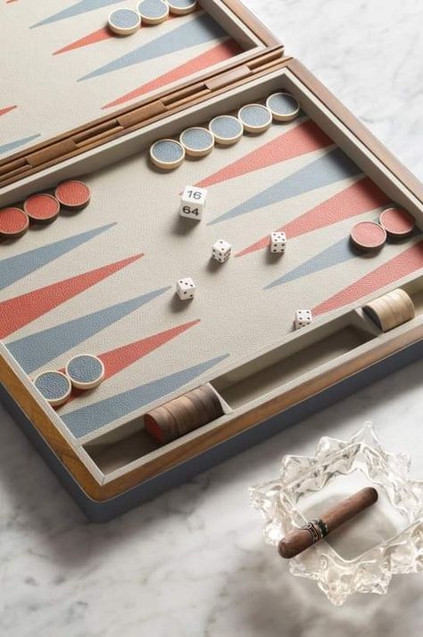 Fireplace Set, Backgammon Board, Board Game Design, Poltrona Frau, Backgammon Set, Jewelry Organizer Storage, Stationery Storage, Stationery Organization, All Games