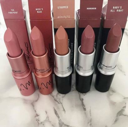 8 Beauty Brands Every Beginner Should Use Mac Lipstick Shades, Make Up Foundation, Mac Lipsticks, Lipstick Kit, Beauty Make-up, Pinterest Makeup, Mac Makeup, Mac Lipstick, Lip Art