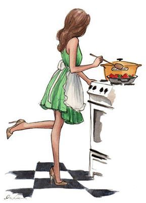 #art #draw #girl #kitchen #cook #cooker Barefoot Contessa, Art Et Illustration, Art And Illustration, Fashion Sketches, Fashion Drawing, 그림 그리기, Fashion Illustration, Fashion Art, Beautiful Art